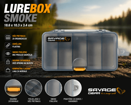 Lurebox Smoke 18.6X10.3X3.4cm