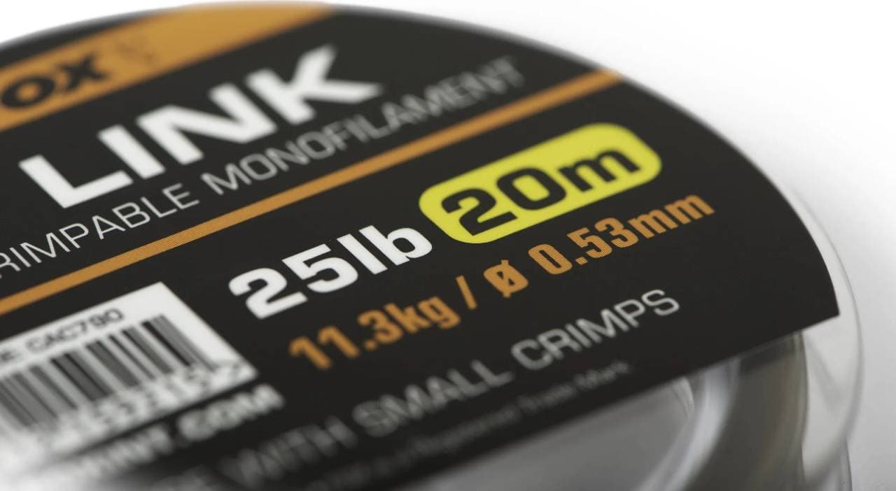 Fox Link Crimpable monofilament 35 lb 20m 0.64mm /15.9Kg — slika 12