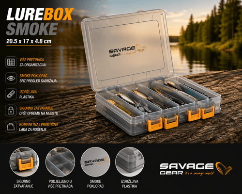 Lurebox Smoke 20.5X17X4.8cm