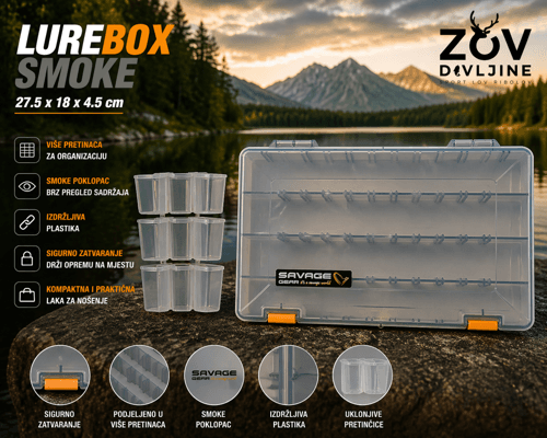 Lurebox Smoke 27.5X18X4.5cm