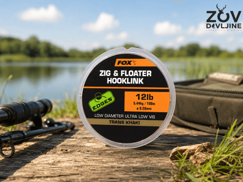 Zig i Floater Hooklink trans khaki