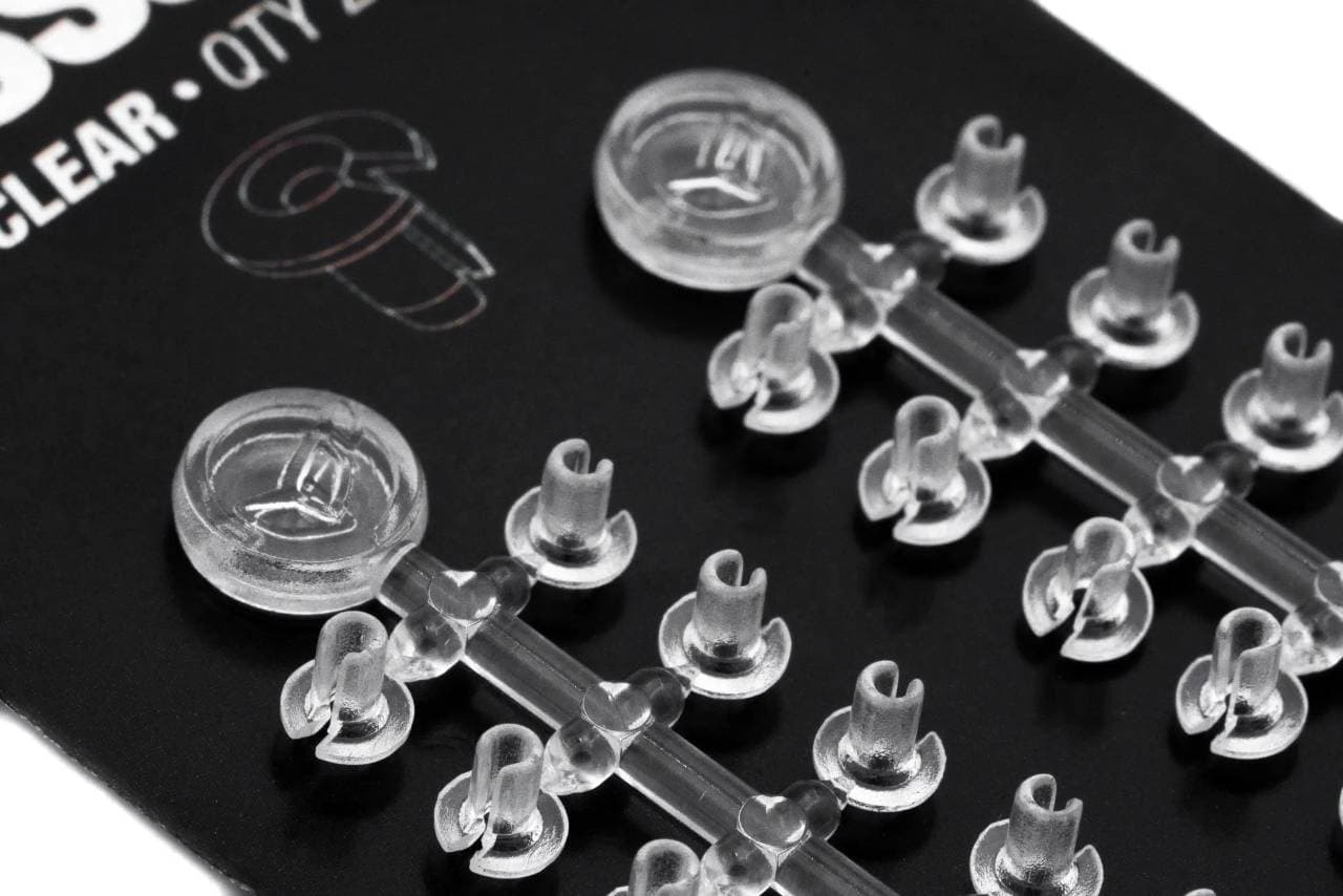 Korda Floss Caps Clear
