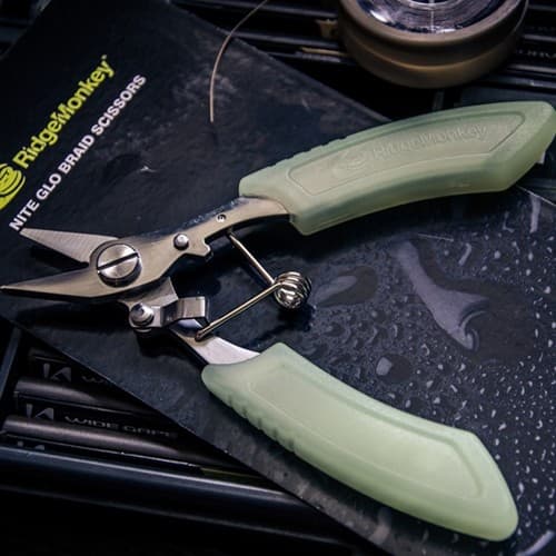 Ridgemonkey Nite-Glo Bait Sciccors