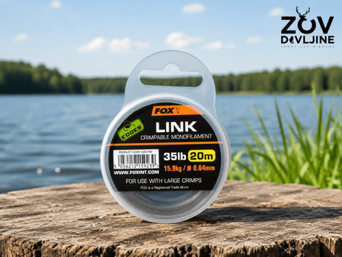 Fox Link Crimpable monofilament 35 lb 20m 0.64mm /15.9Kg