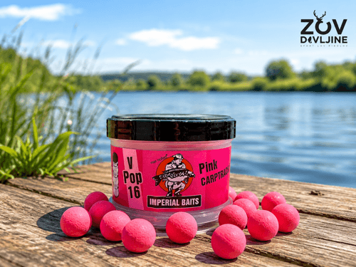 Imperial Baits P.T. V-Pop Up Pink 16 mm