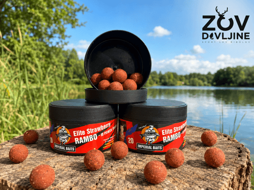 Imperial Baits Rambo Strawberry 80 g / 20 mm