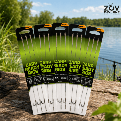 Fox EOS Ready Rigs X3 Wide Gape Size 6 20 lb
