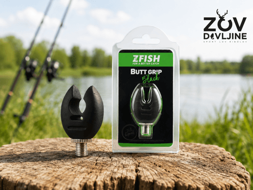 ZFISH Rubber Rod Rest Black