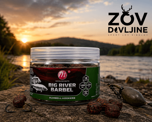 Mainline - Big River Barbel Dumbell Hookbaits - 10 x 12mm