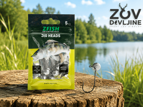 ZFISH Jig Head 3g 1# 5pcs