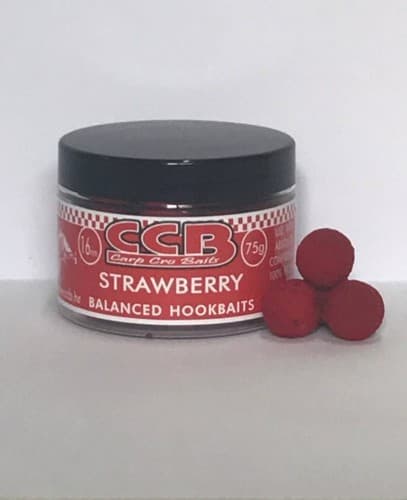 Bal. Hookbaits Strawberry 16mm