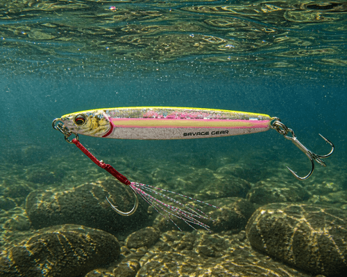 3D Jig Minnow 7.5cm 20g S Yellow Pink Glow
