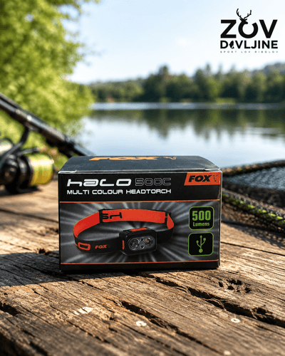Fox Halo Multi Colour Headtorch 500 Lumens