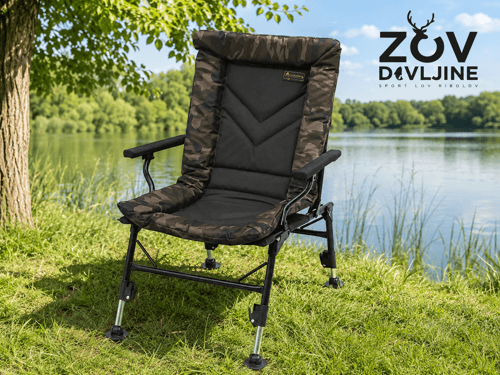Prologic Avenger Comfort camo chair w/arm cover