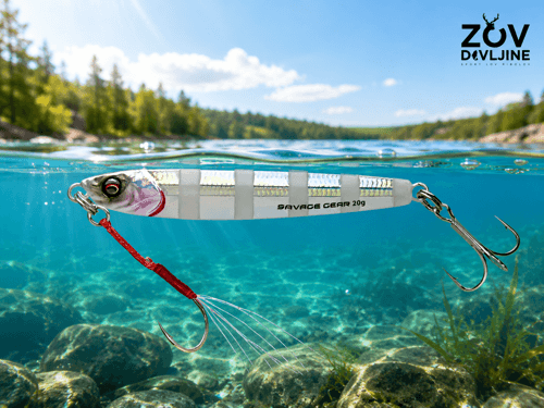 3D Jig Minnow 5.9cm 10g S Zebra Blue Glow