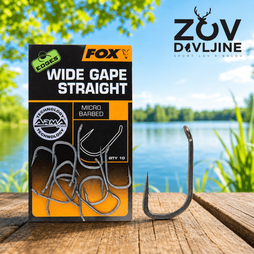 Fox Edges Wide Gape Straight