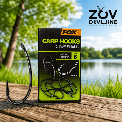 Fox Carp Hooks Curve Shank