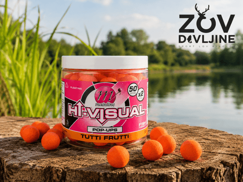 Mainline High Visual Pop-Ups 15mm Orange Tutti Frutti