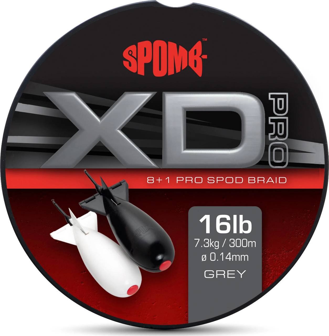 Spomb XD Pro Braid Gray 0.14mm