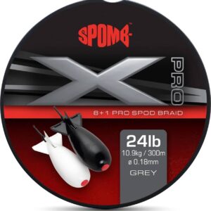 Spomb X Pro Braid Grey 0.18mm