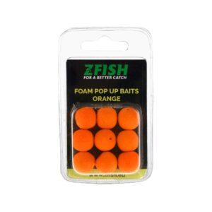 ZFish Foam POP up baits orange 15mm