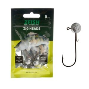 ZFISH Jig Head 3g 1#   5pcs
