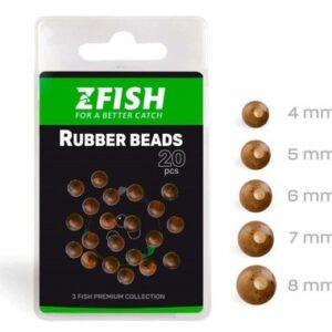 ZFish Rubber Beads 20pc