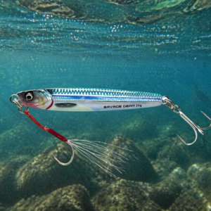 3D Jig Minnow 6.8cm 15g Sinking Glow Sardine