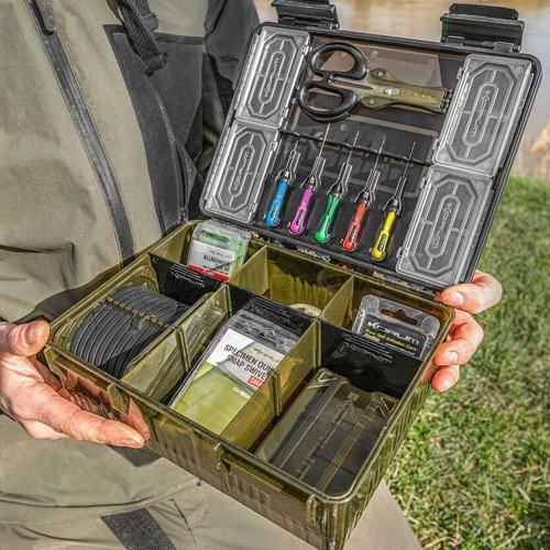 Korum Tackle Box-Full Loaded