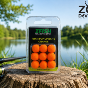 ZFish Foam POP up baits orange 15mm