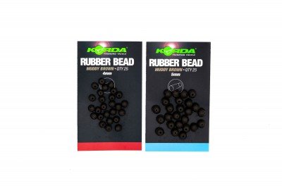 Korda Safe Zone 4mm Rubber Bead Brown 25 pcs - Slika 3