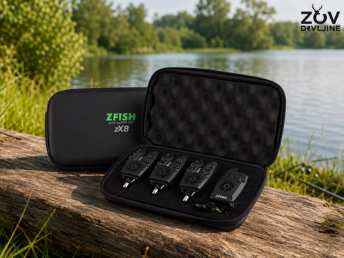 ZFISH Bite Alarm Set Zx8 PRO 3+1 - Slika 2
