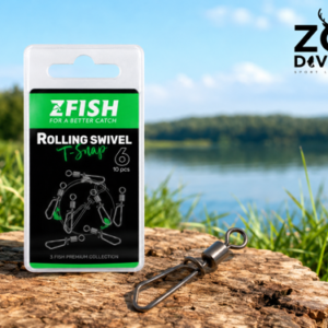 ZFish Rolling swivel with T snap