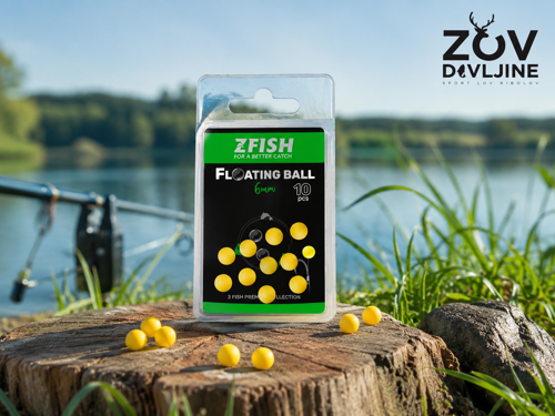 ZFISH Soft Floating Ball Yellow