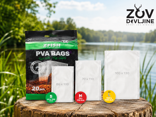 ZFISH PVA Bags with Corners 20 kom - Slika 3