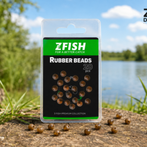 ZFish Rubber Beads 20pc