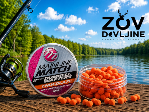 Mainline - Match Dumbell Wafters - Orange - Chocolate
