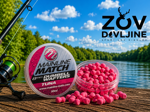 Mainline - Match Dumbell Wafters - Pink - Tuna