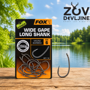 Fox Wide Gape Long Shank