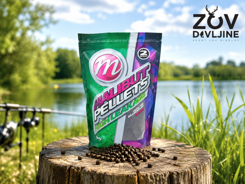 Mainline - Activated Halibut Pellets - 1kg