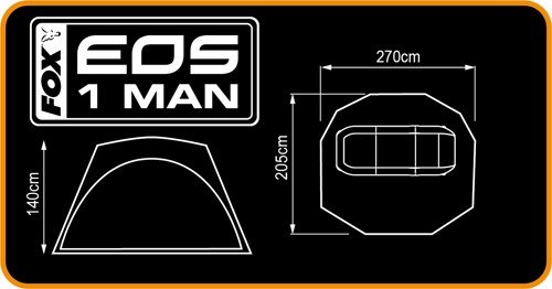 Fox EOS 1 Man Bivvy - Slika 3