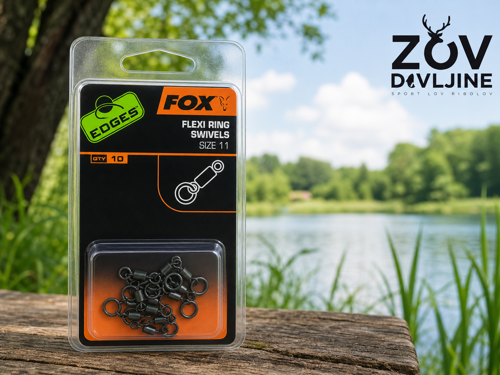 Fox Flexi Ring Swivel sz 11