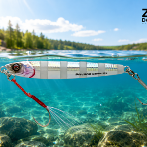 3D Jig Minnow 5.9cm 10g S Zebra Blue Glow